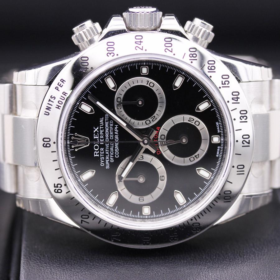 Rolex Daytona 40mm 116520 Black Dial Discontinued Model