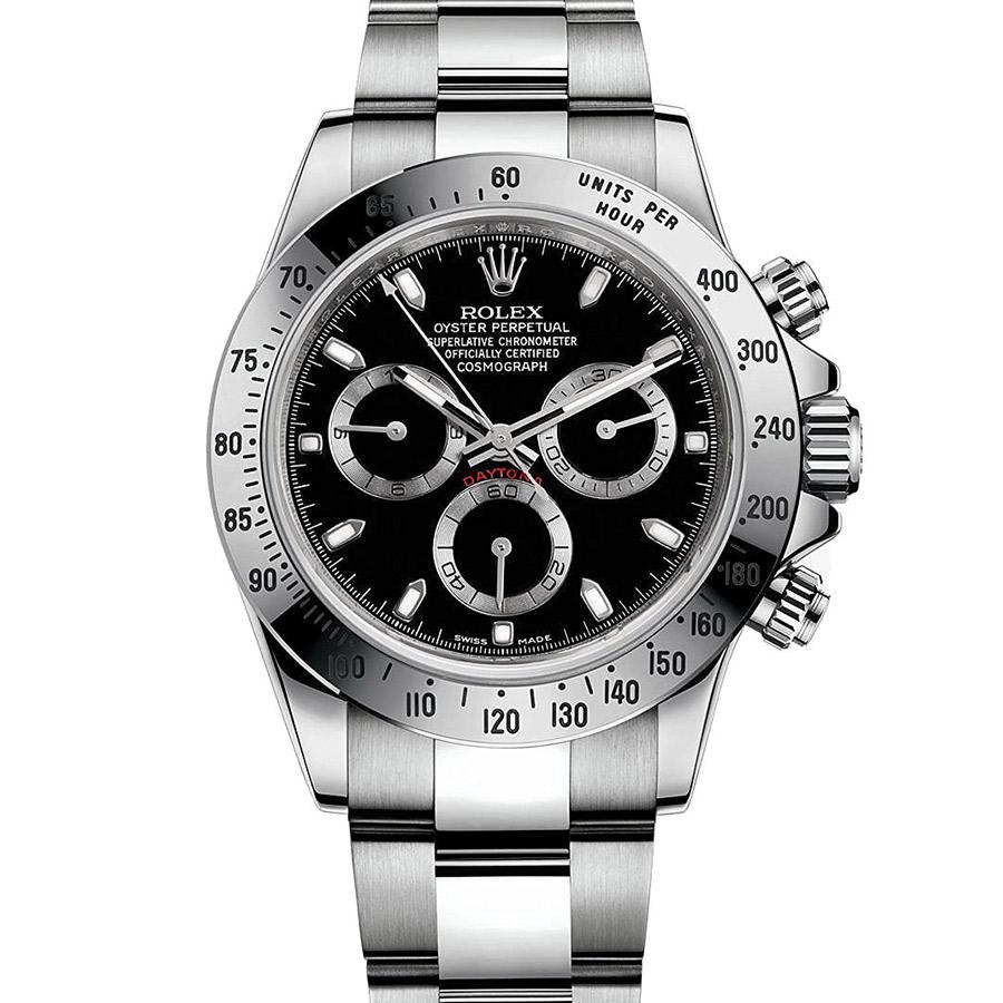 Rolex Daytona 40mm 116520 Black Dial Discontinued Model