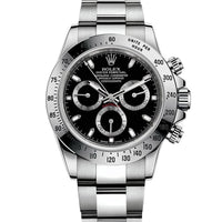 Rolex Daytona 40mm 116520 Black Dial Discontinued Model
