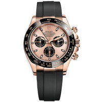 Rolex Daytona 40mm Oyster Flex 116515LN PBK Pink Dial