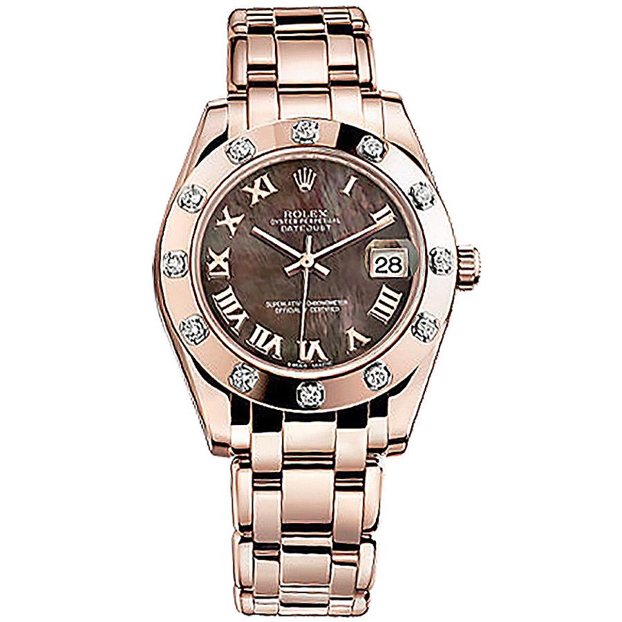 Rolex Pearlmaster 34 81315 Mother Of Pearl Dial