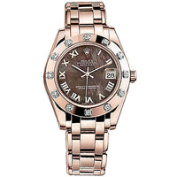 Rolex Pearlmaster 34 81315 Mother Of Pearl Dial