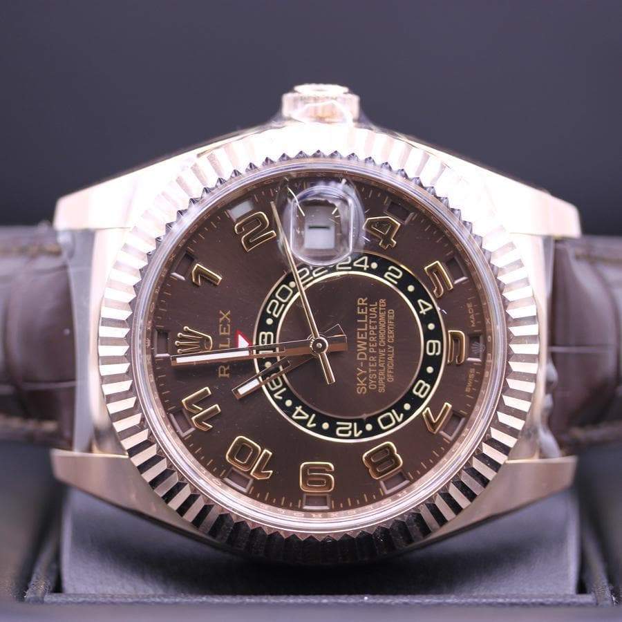Rolex Sky-Dweller 42mm 326135 Chocolate Dial
