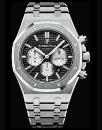 Royal Oak Selfwinding Chronograph Steel Black Dial 41mm
