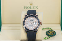 Rolex Yacht-Master 37mm Oyster Flex 268655 Diamond Pave Dial