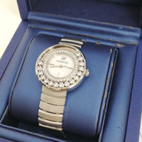 Swarovski Lovely Silver Stainless Steel Silver Dial Quartz Watch for Ladies - 1160307