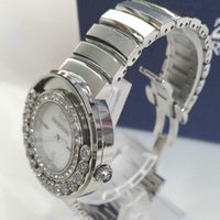 Swarovski Lovely Silver Stainless Steel Silver Dial Quartz Watch for Ladies - 1160307
