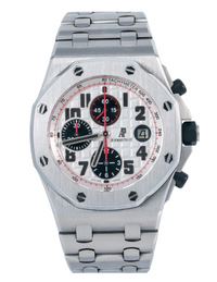 Audemars   Piguet   Royal   Oak   42mm   White   Dial   Ref#   26170ST.OO.1000ST.01