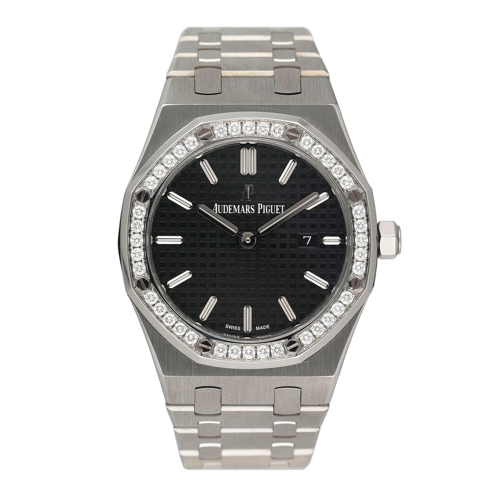 Audemars Piguet Royal Oak 67651ST Diamond Black Dial