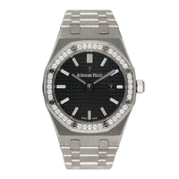 Audemars Piguet Royal Oak 67651ST Diamond Black Dial
