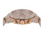 Rolex Daytona Rose Gold Fully Pave Custom Diamond - 116505