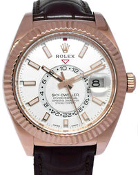 Rolex Sky-Dweller 42mm 326135 White Dial