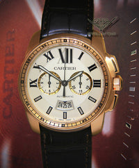 Cartier Calibre de Cartier Chronograph Mens Watch