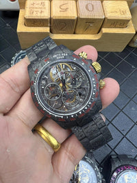 Rolex Cosmograph Daytona Carbon Fiber Skeleton Edition.