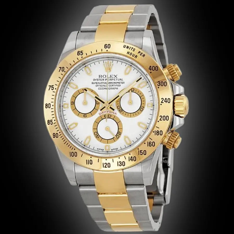 Rolex Daytona 40mm Yellow Gold 116508 White Dial