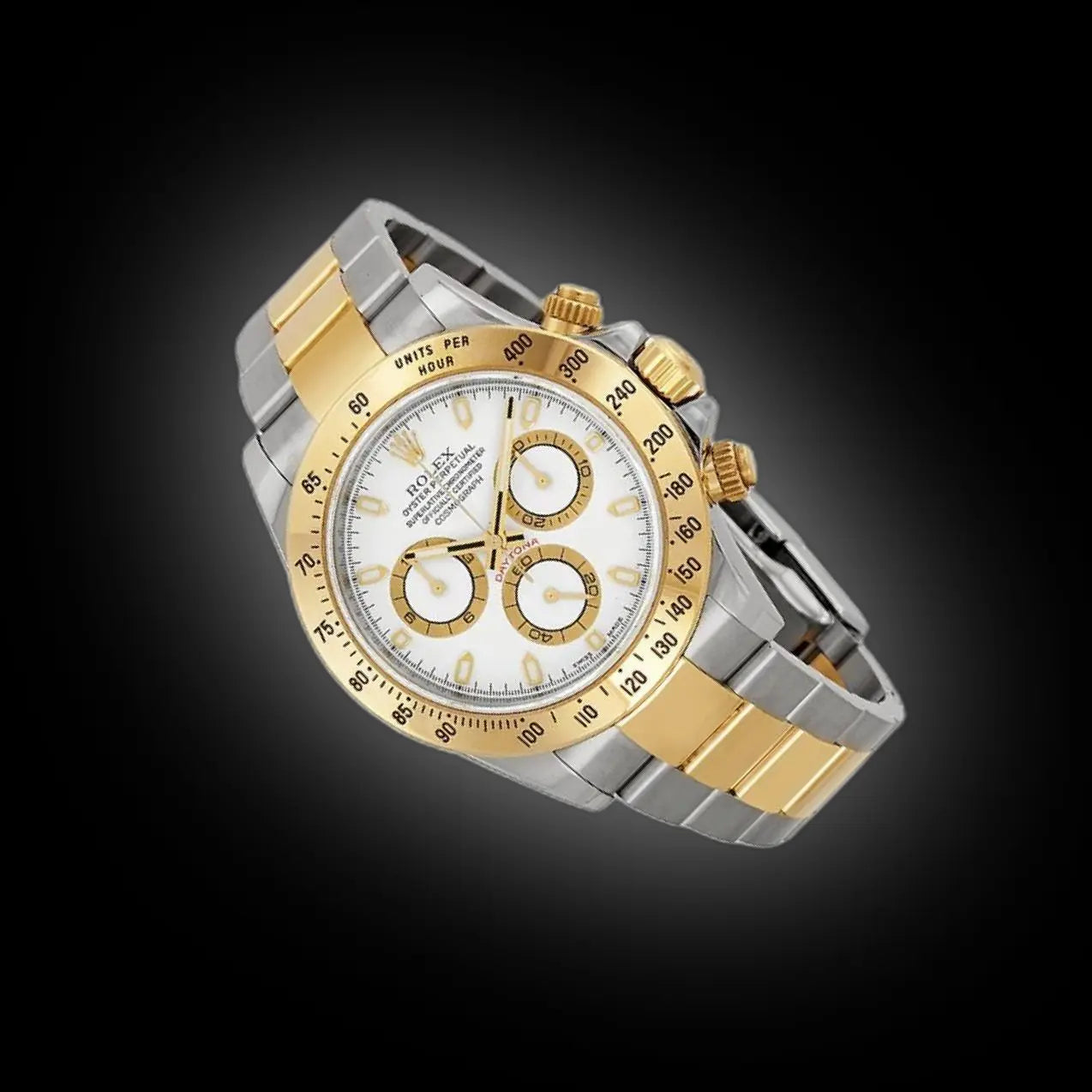 Rolex Daytona 40mm Yellow Gold 116508 White Dial