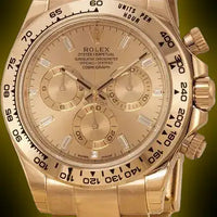 Rolex Daytona 40mm Yellow Gold 116508 Champagne Dial