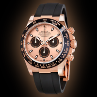 Rolex Daytona 40mm Oyster Flex 116515LN PBK Pink Dial