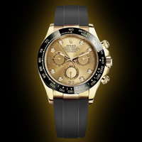 Rolex Daytona 40mm Oyster Flex 116518LN Champagne Diamond Dial