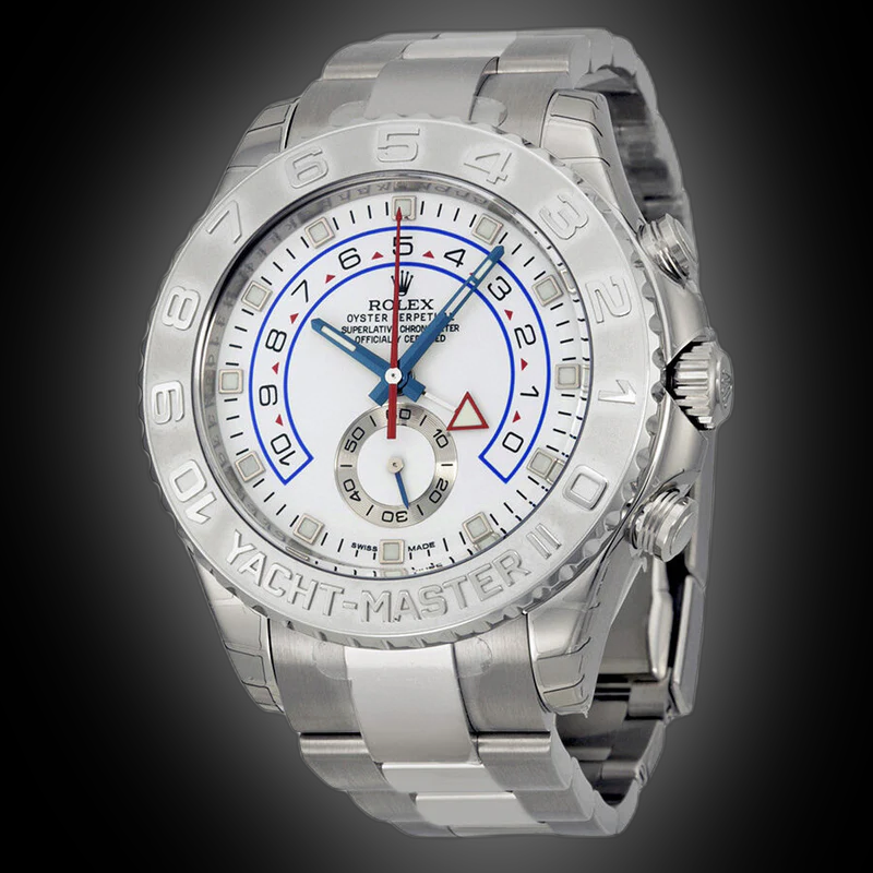 Rolex Yacht-Master II 44mm White Gold 116689 White Dial