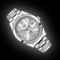 Rolex Datejust 41mm Silver Dial Domed Bezel 126300