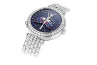 Lady Arpels Ballerine Enchantée watch 18K white gold, Diamond, Sapphire, Enamel VCARPBIE00