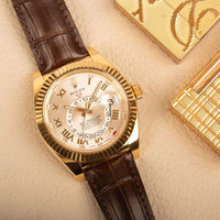 Rolex Sky-Dweller 42mm 326138 Champagne Dial