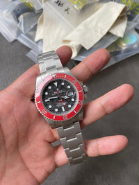 Submariner DIW Sandblasted VSF 1:1 Best Edition Grey Dial on SS Bracelet VS3135