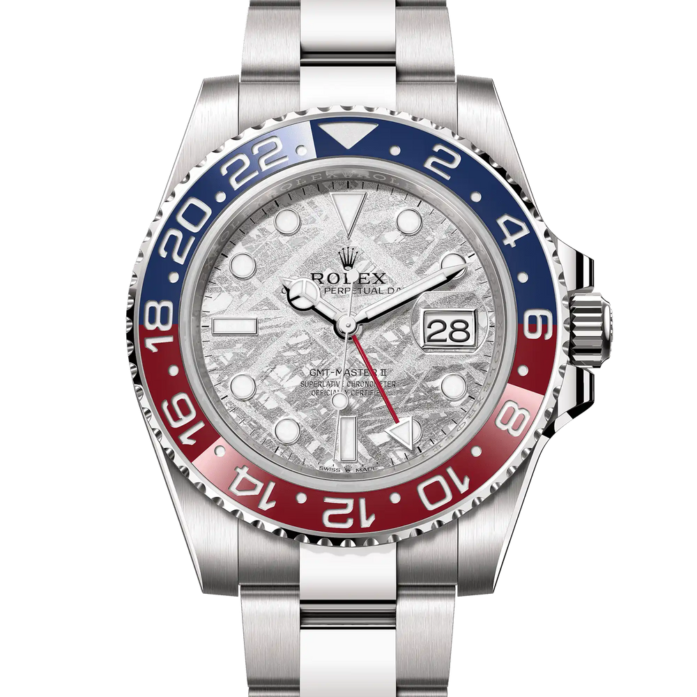 Rolex GMT Master II "Pepsi" Meteorite Dial Oyster 126719BLRO - Pre-owned