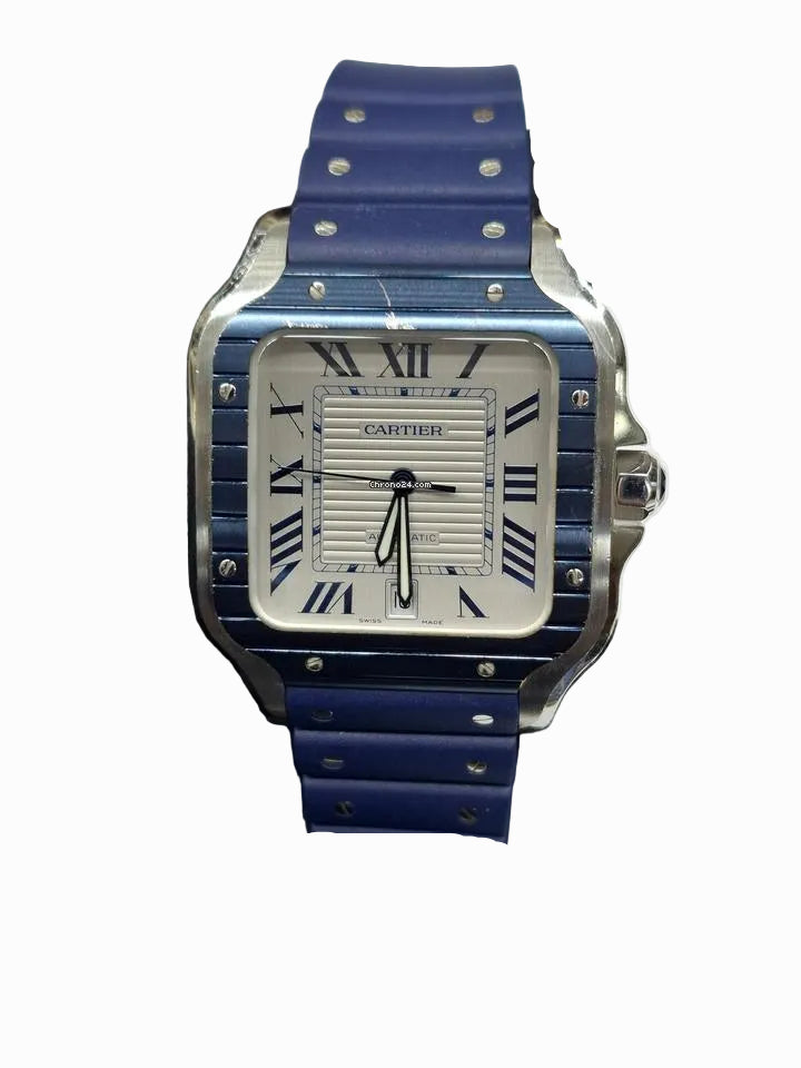 Cartier Santos Ref. Wssa0047 / 2022 / Dial Silver / 40mm