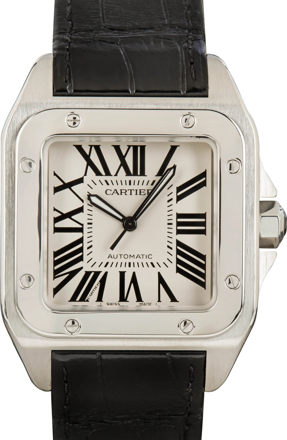 Cartier Santos 100 (Ref. W20106X8) Full Set Mint