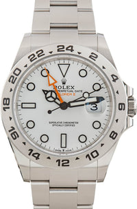 Rolex Explorer II White Dial Stainless Steel 226570